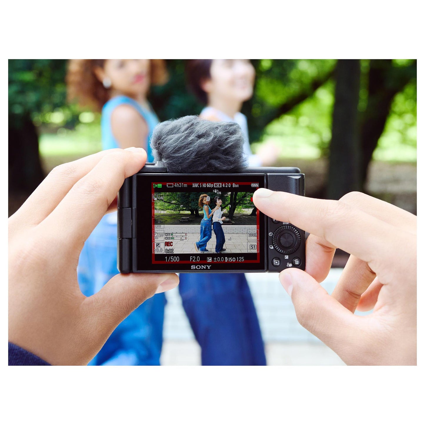 Sony ZV1F Vlogkamera 20.1MP 4K 20mm black