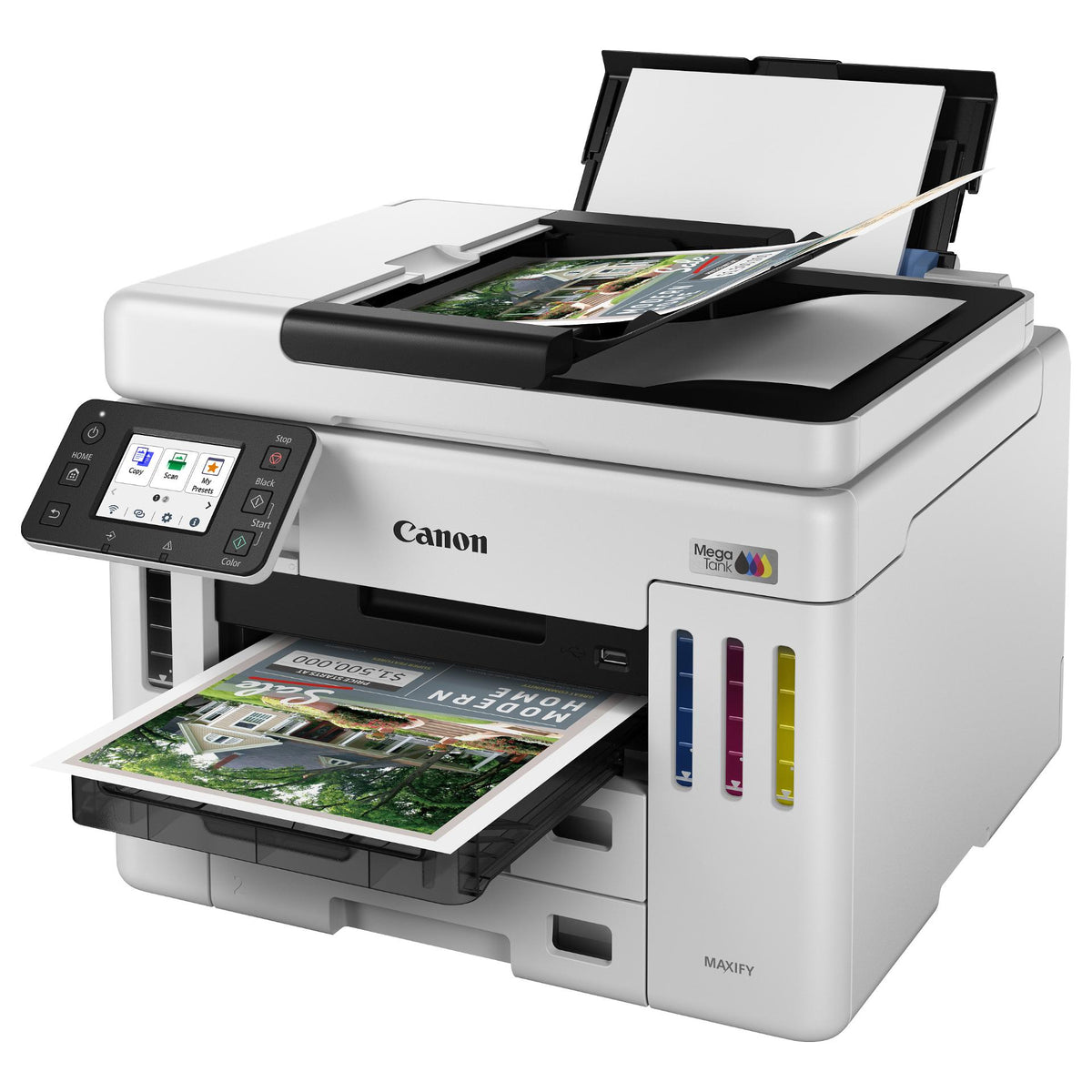 Canon MAXIFY GX7150 MegaTank - Multifunktionsdrucker - Farbe - Tintenstrahl 4in1
