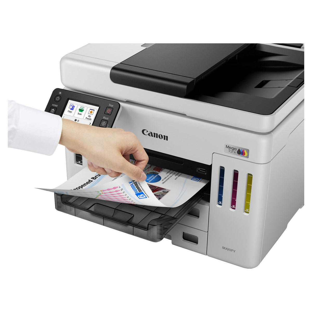 Canon MAXIFY GX7150 MegaTank - Multifunktionsdrucker - Farbe - Tintenstrahl 4in1