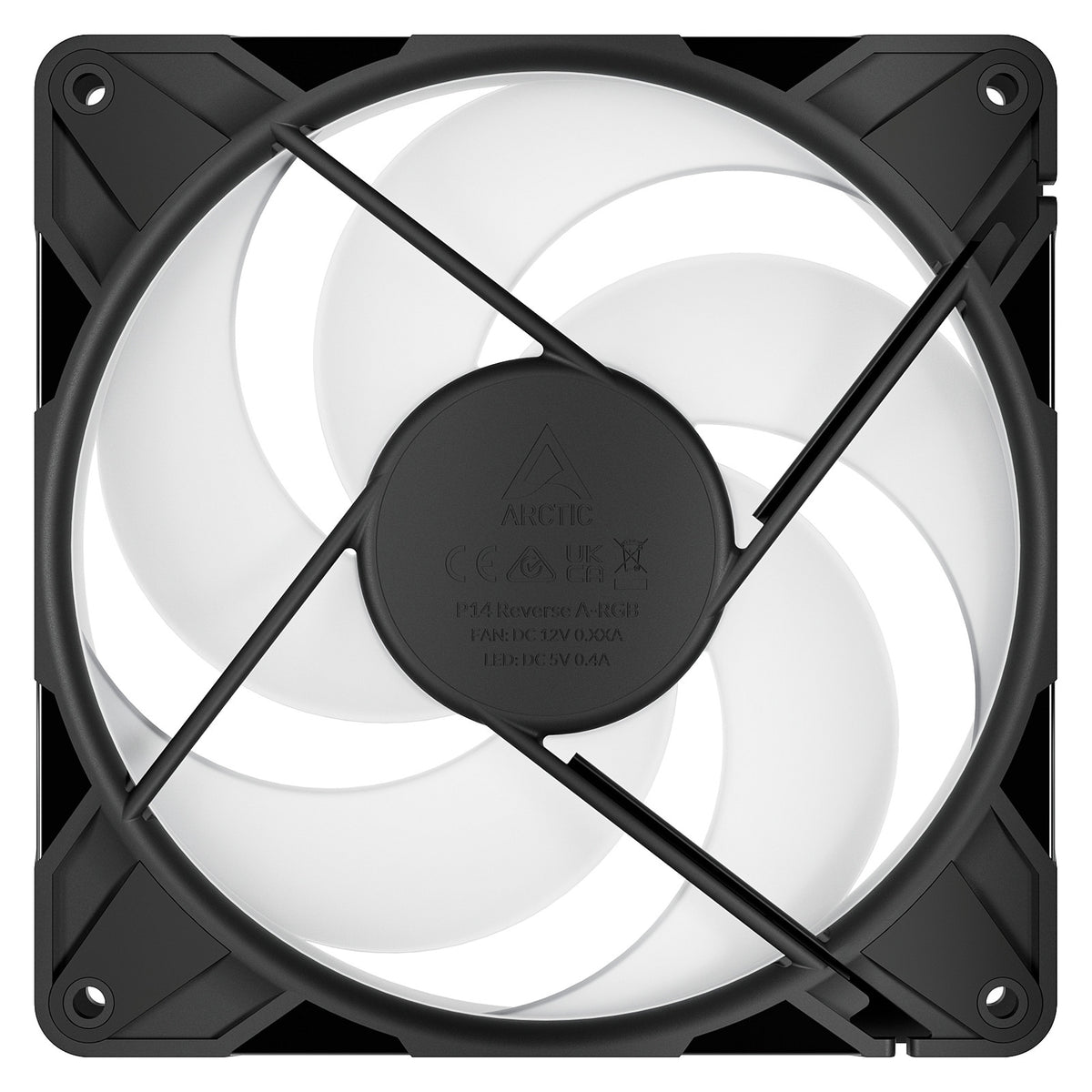 ARCTIC P14 Pro Reverse PWM Lüfter A-RGB