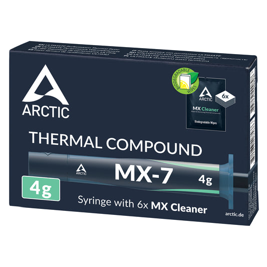 K Arctic MX-7 - Wärmeleitpaste - 4 g + 6 Cleaner