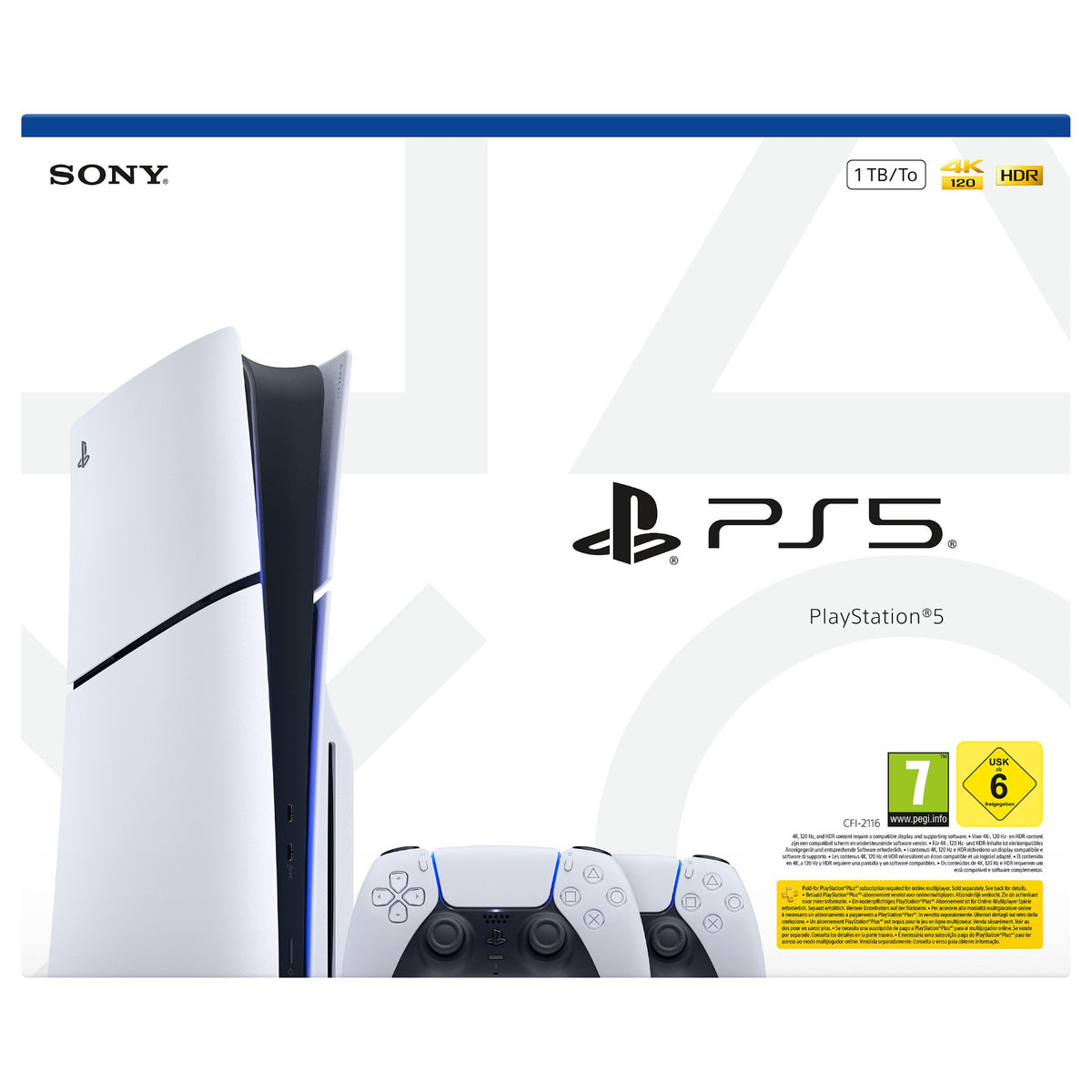 Sony Playstation 5 Bundle Disc-Edition inkl. zweiten DualSense Controller White