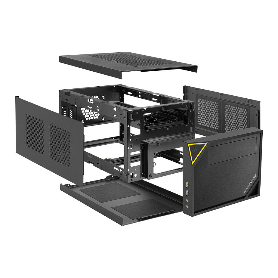 Sharkoon Shark Zone C10 Mini-ITX1xMetall Black