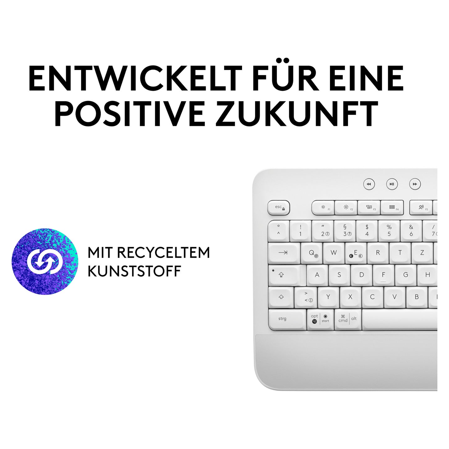 Logitech Signature K650 Bluetooth 5.1 Off-White