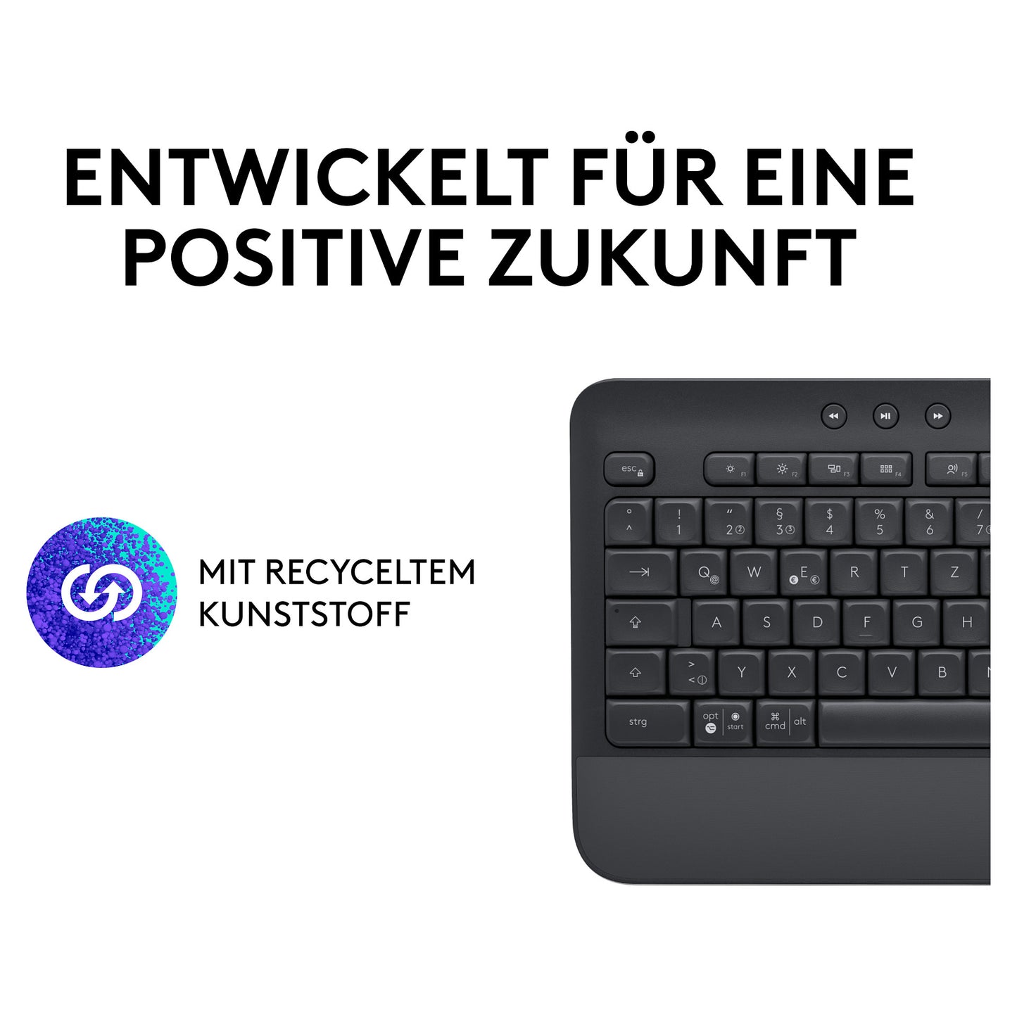 Logitech Signature K650 Bluetooth 5.1 Graphite