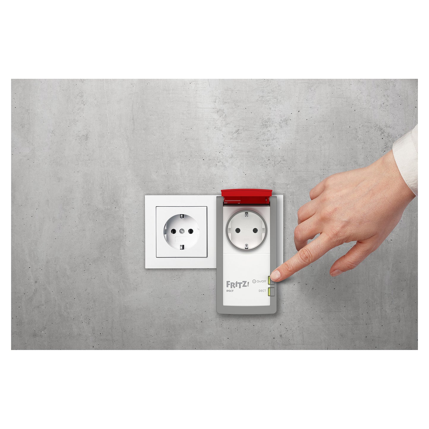 Steckdose AVM FRITZ! DECT 210 IP44 außen Strommessfunktion
