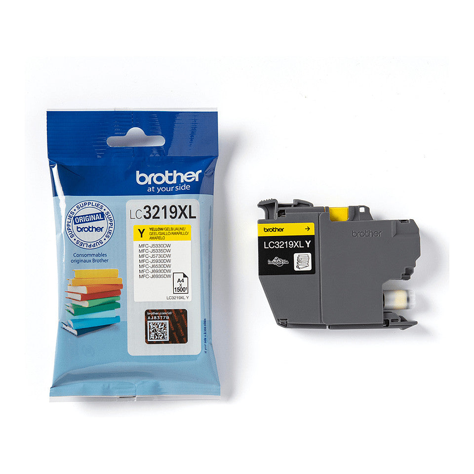 Brother Tinte LC-3219XLY Gelb bis zu 3.000 Seiten nach ISO/IEC 24711