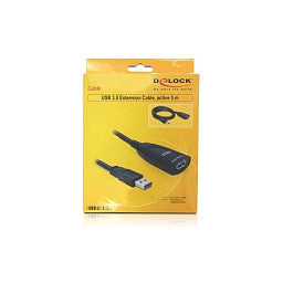 Delock USB 3.0 Verlängerung, aktiv, 5m