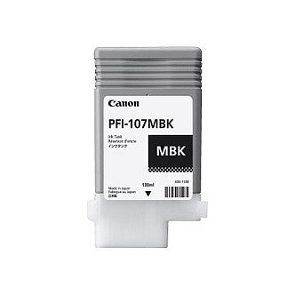 Canon Tinte PFI-107MBK 6704B001 Schwarz Matt 130ml