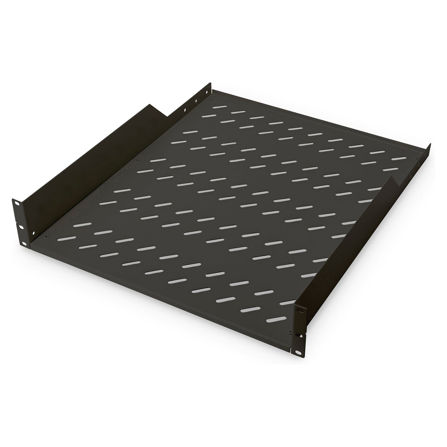 DIGITUS Fachboden 2HE 88x482x552mm bis 25KG schwarz