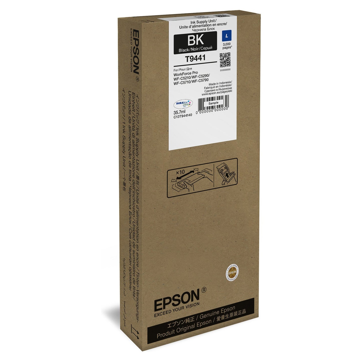 Epson Tinte T9441 C13T944140 Schwarz