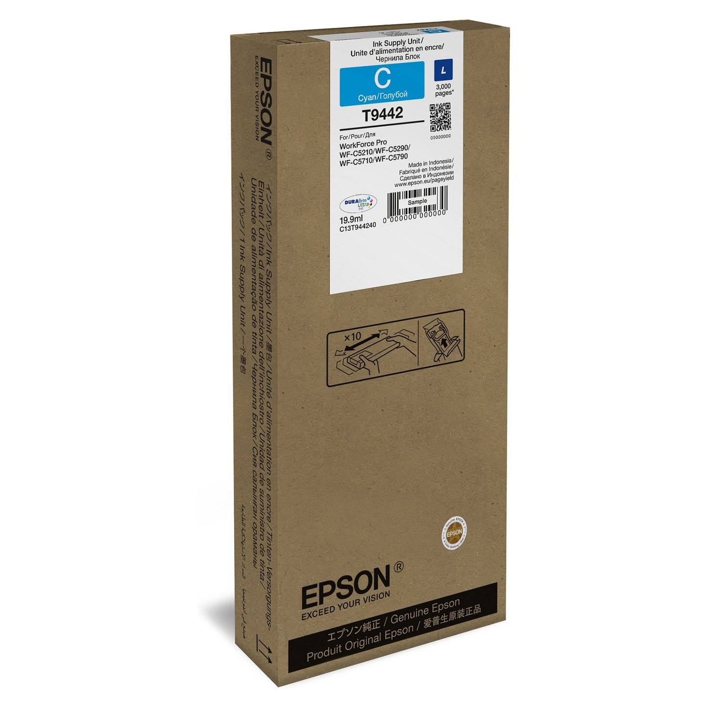 Epson Tinte T9442 C13T944240 Cyan