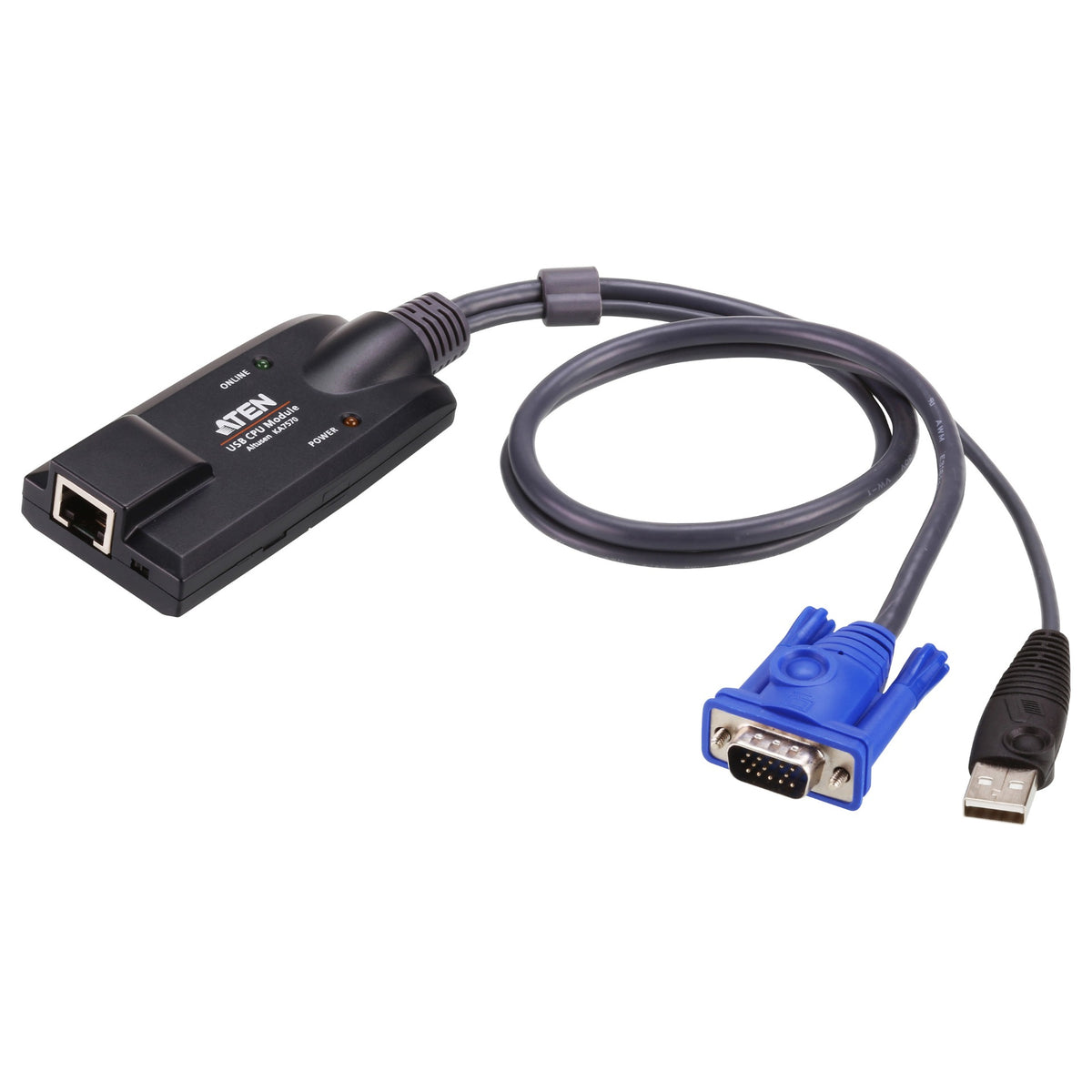 KVM Modules & Accessories USB - VGA to Cat5e/6 KVM Adapter Cable (CPU Module) ATEN