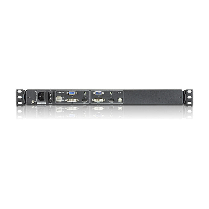 KVM LCD Console 17.3" Widescreen DVI/HDMI Full HD German ATEN