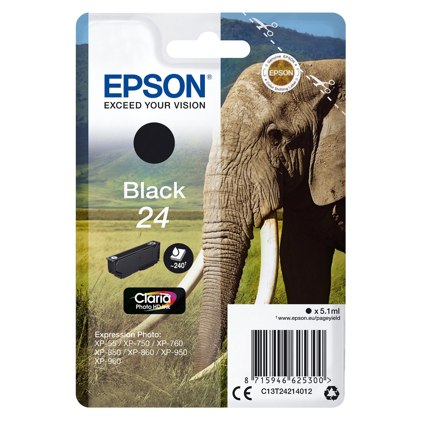 Epson C13T24214012 black