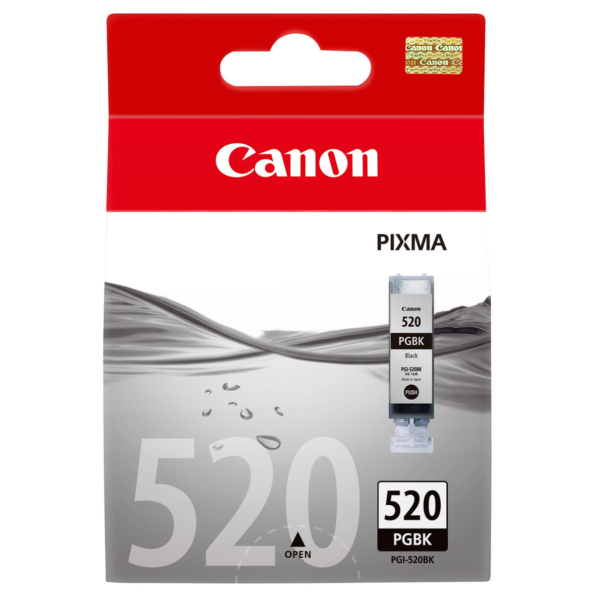 Canon Tinte PGI-520BK 2932B001 Schwarz bis zu 341 Seiten gemäß ISO/IEC 24711