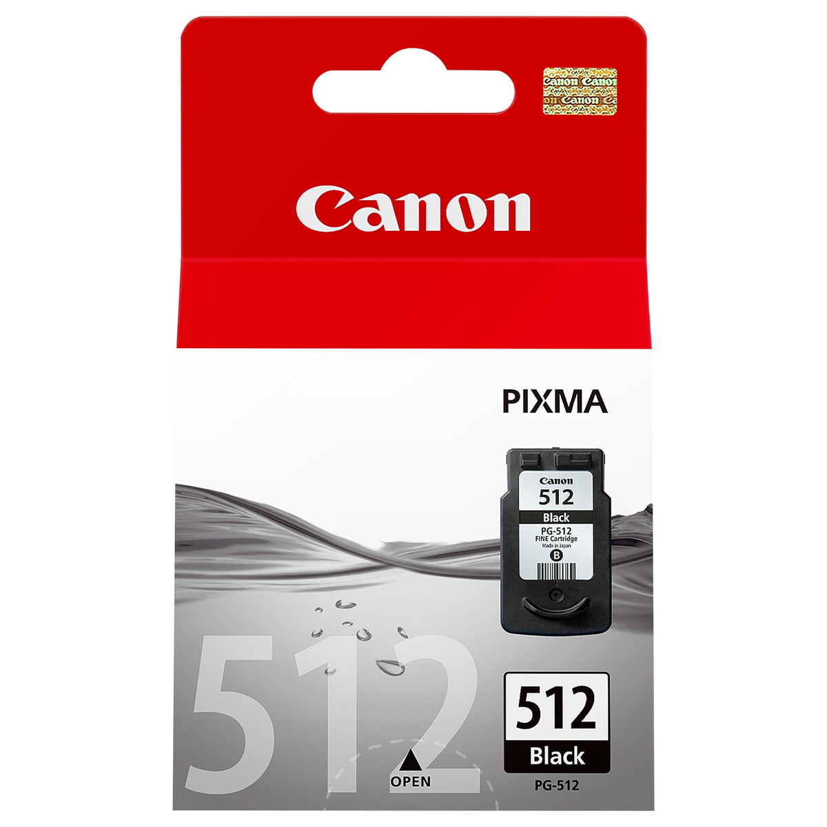 Canon Tinte PG-512 2969B001 Schwarz bis zu 400 Seiten gemäß ISO/IEC 24711