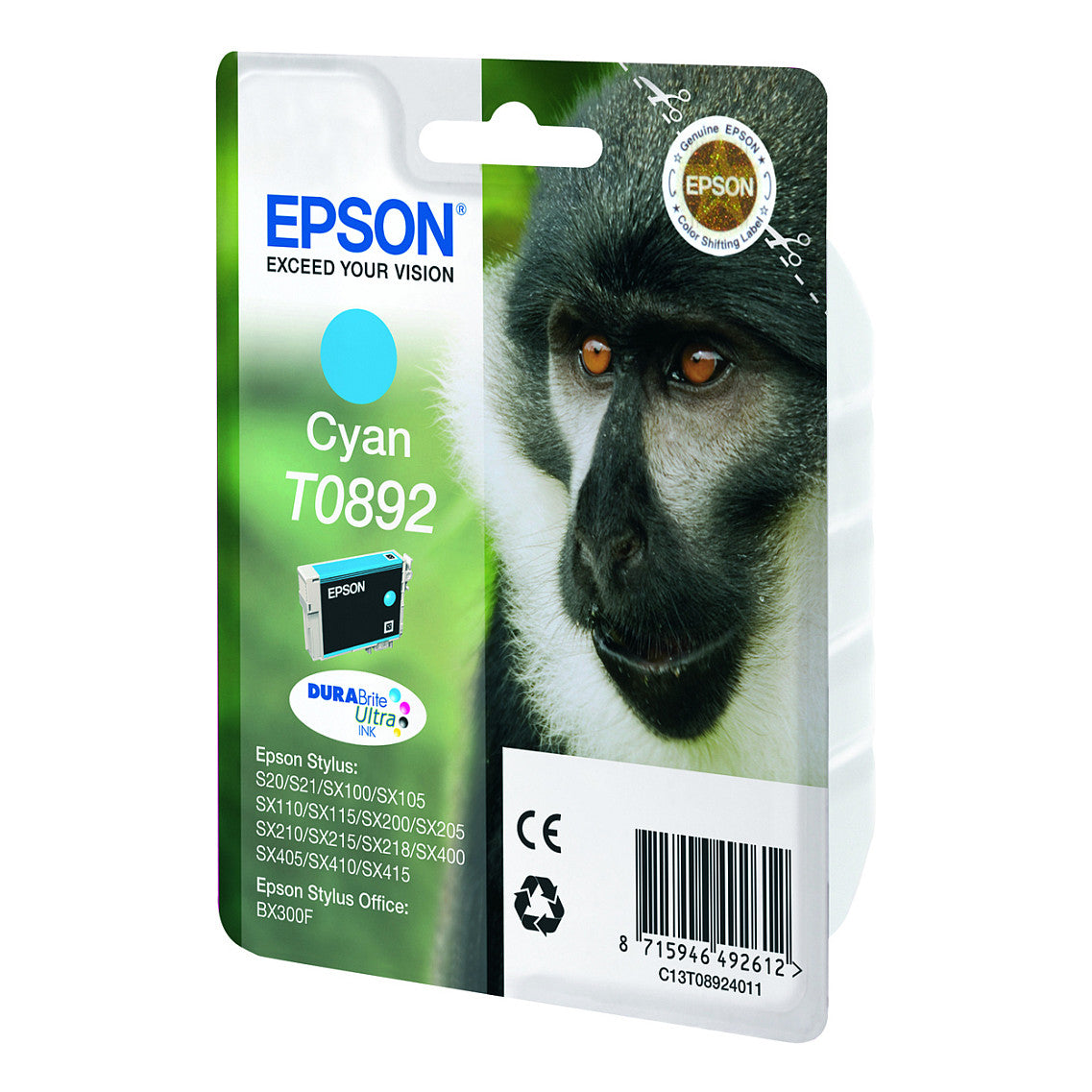 Epson T089240 cyan NEU!