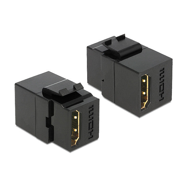 DeLock Keystone HDMI BU > HDMI BU schwa