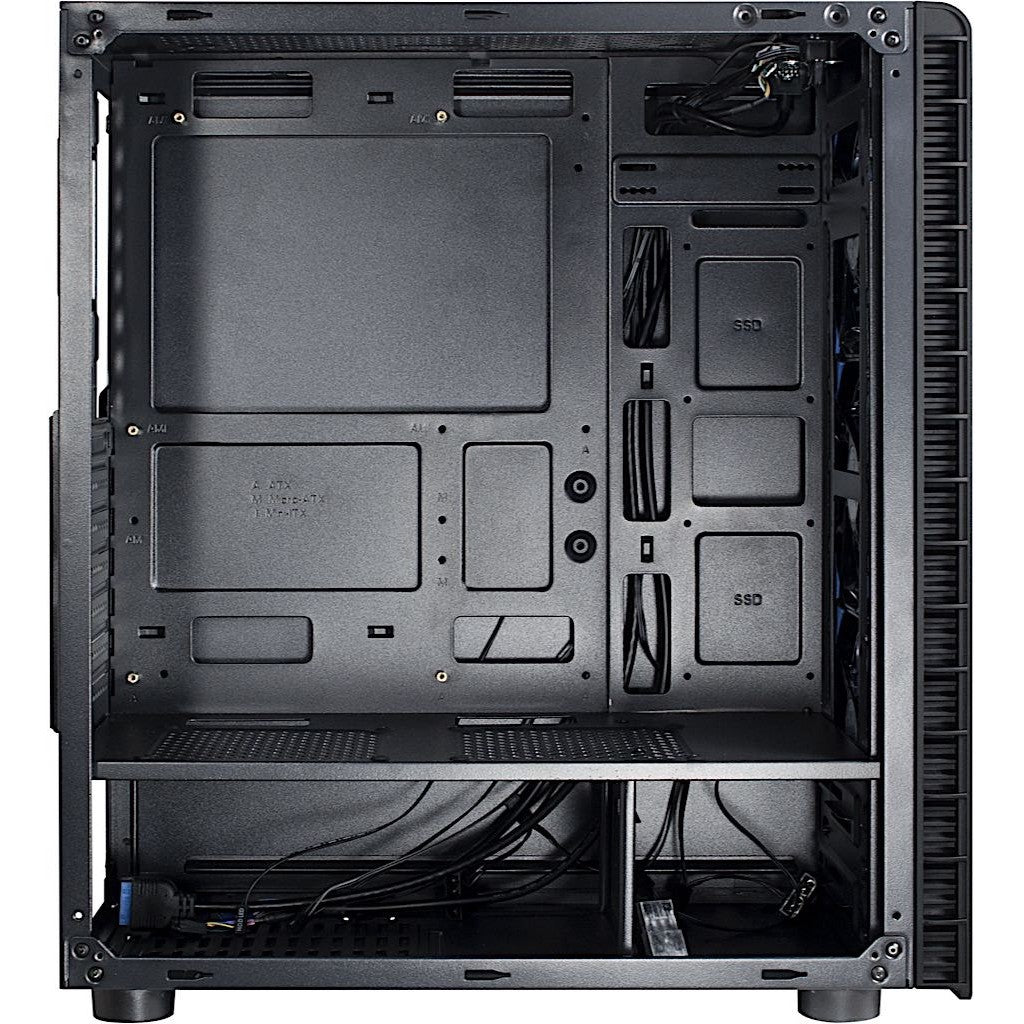 Midi Inter-Tech CXC2 Blue. w/o PSU