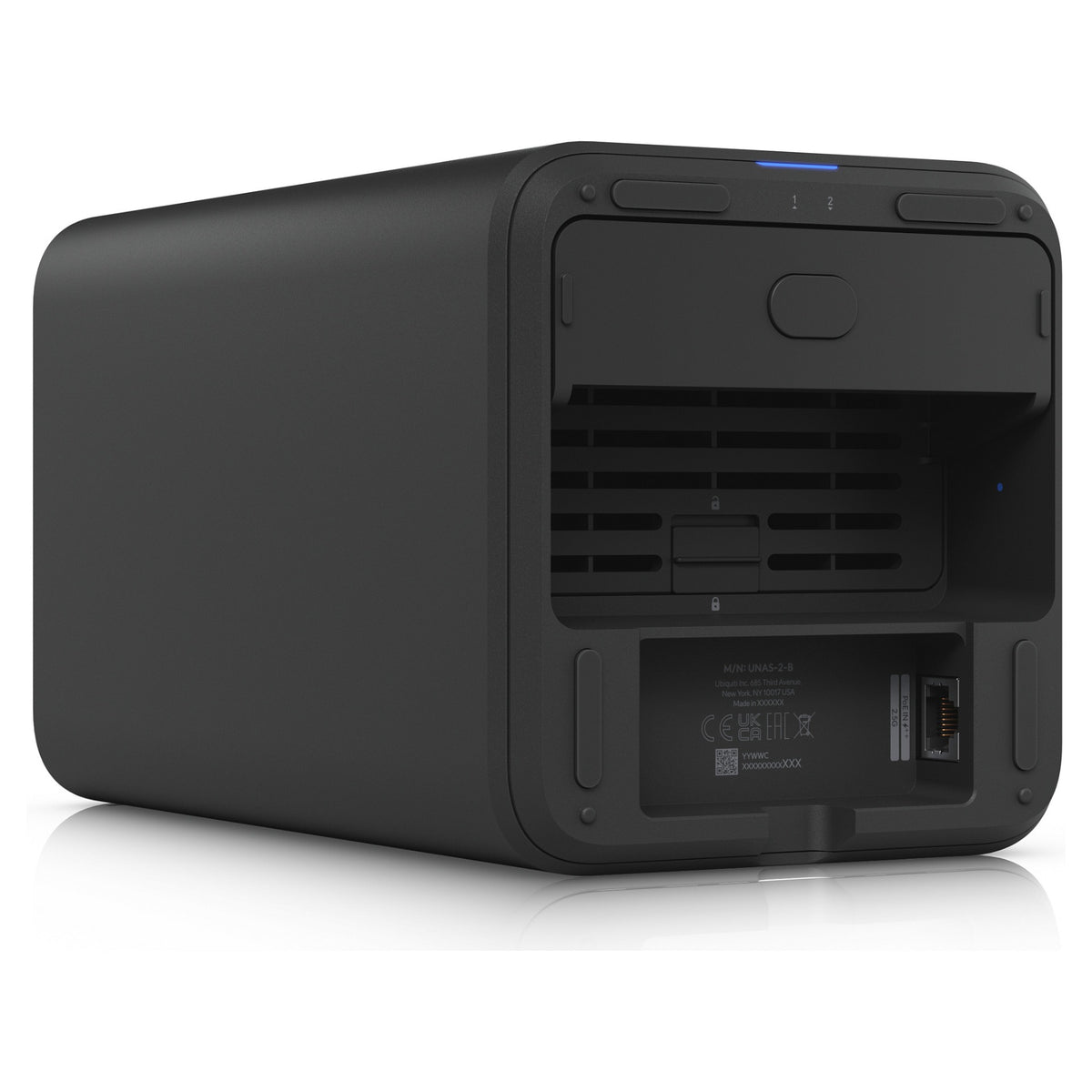 2-bay Ubiquiti UNAS-2-B black