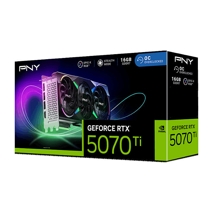 RTX 5070TI 16GB PNY Gaming Triple Fan ARGB