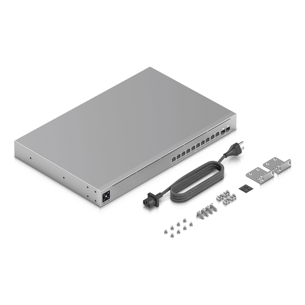 10+2P Ubiquiti USW-Pro-XG-10-PoE 400W POE+++ M RM