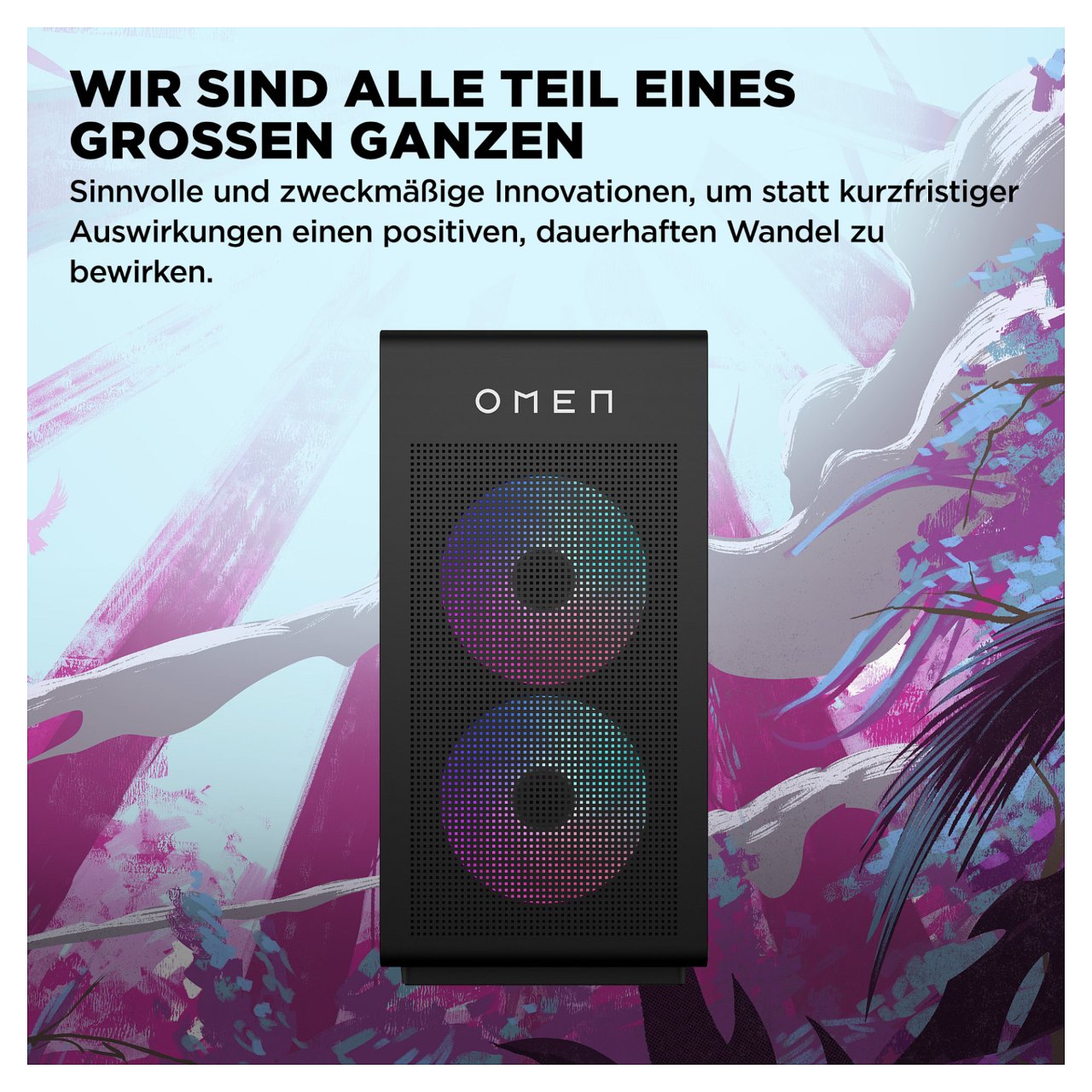 HP OMEN GT16-1471ng 35L Gaming Desktop RYZ7 9800X3D/32GB/2TBSSD/RTX5080/W11Home