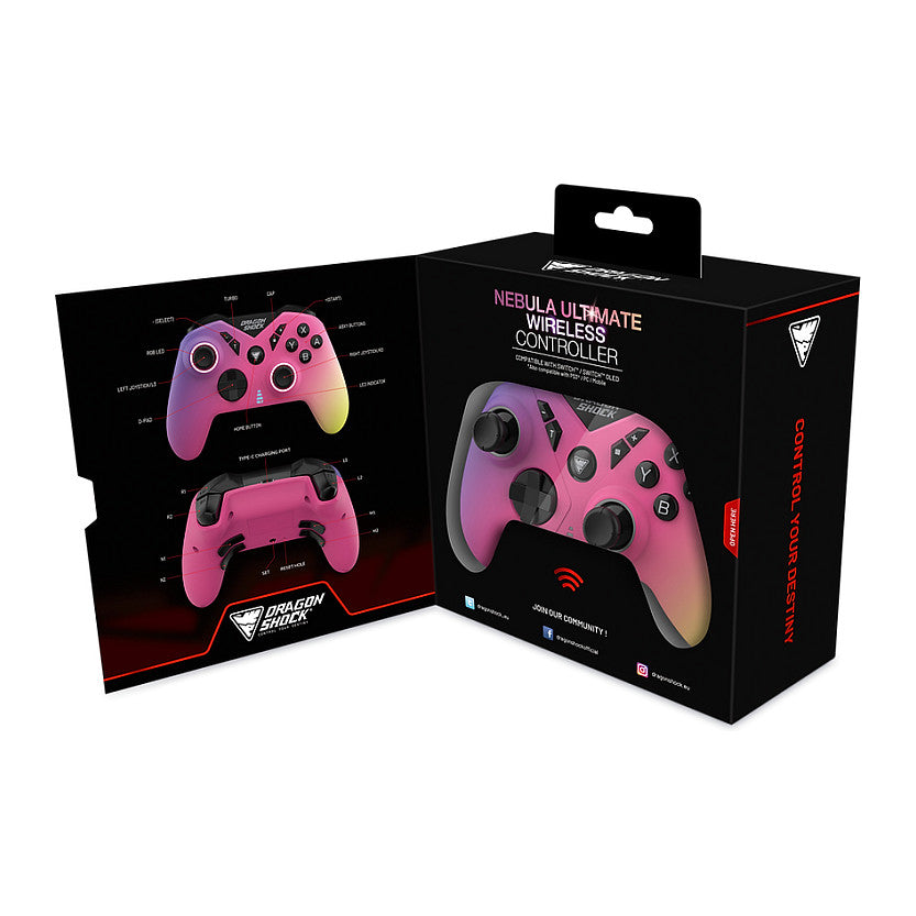 Dragonshock Controller Nebula Pro Wireless Candy Ulti.Switch