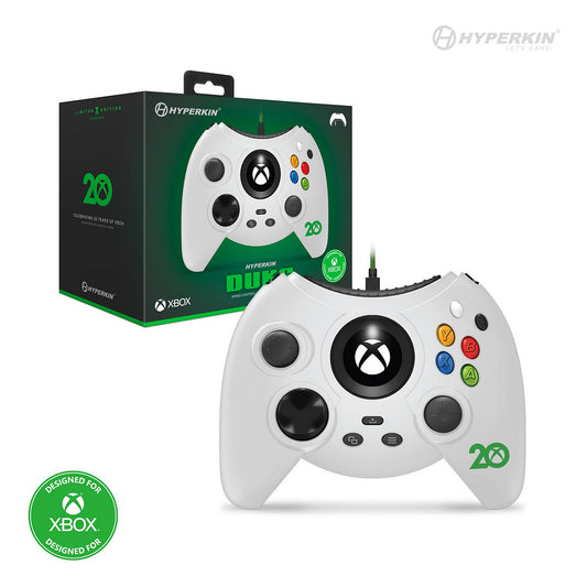 Hyperkin Controller Duke kabelgebunden weiß XBOX