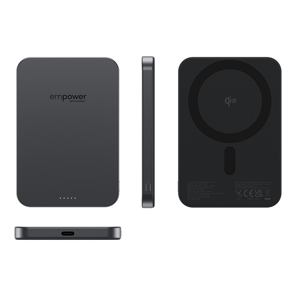 Panzerglass EMPOWER BANK 5000MAH SPACE BLAC