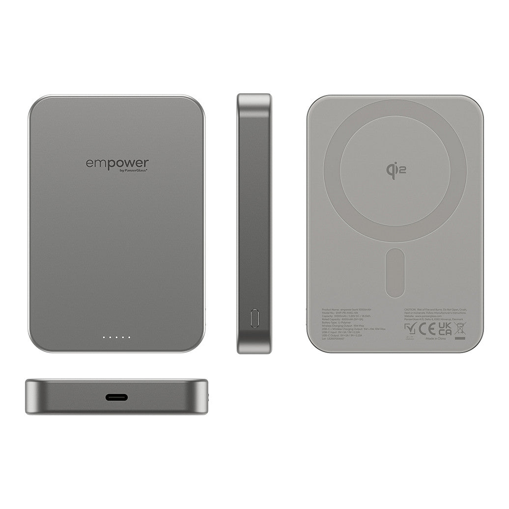 Panzerglass EMPOWER BANK 10000MAH TITANIUM