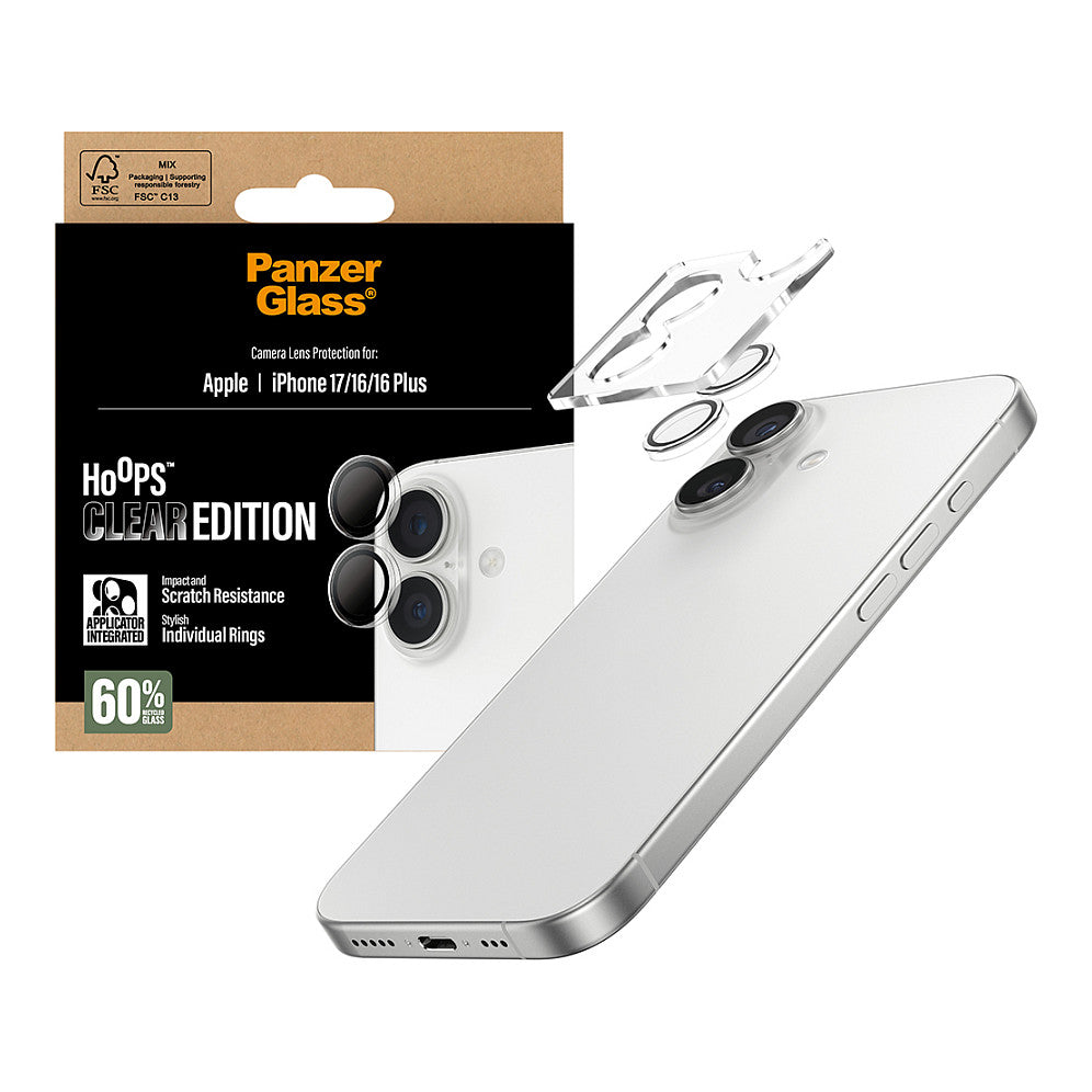 Panzerglass TRANSPARENT CAMERA LENS PROTECT