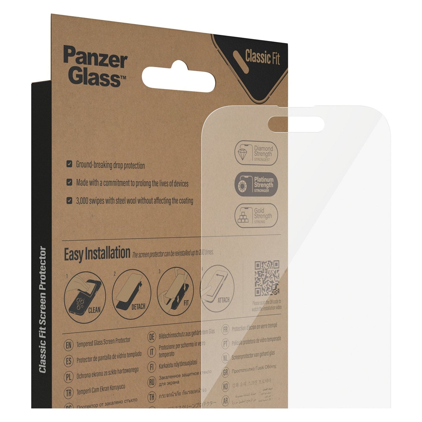 Panzerglass PanzerGlass f. iPhone 14 Pro AB
