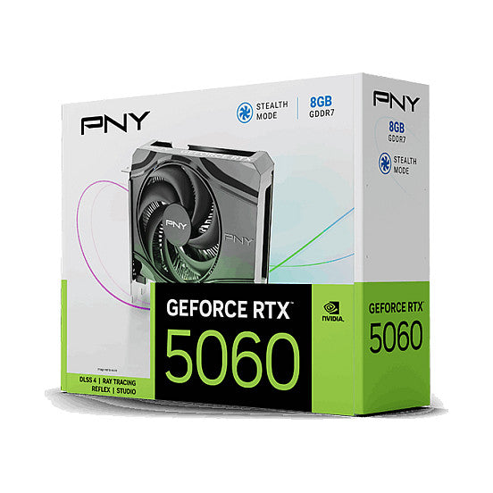 RTX 5060 8GB PNY Single Fan GDDR7 1 Fan