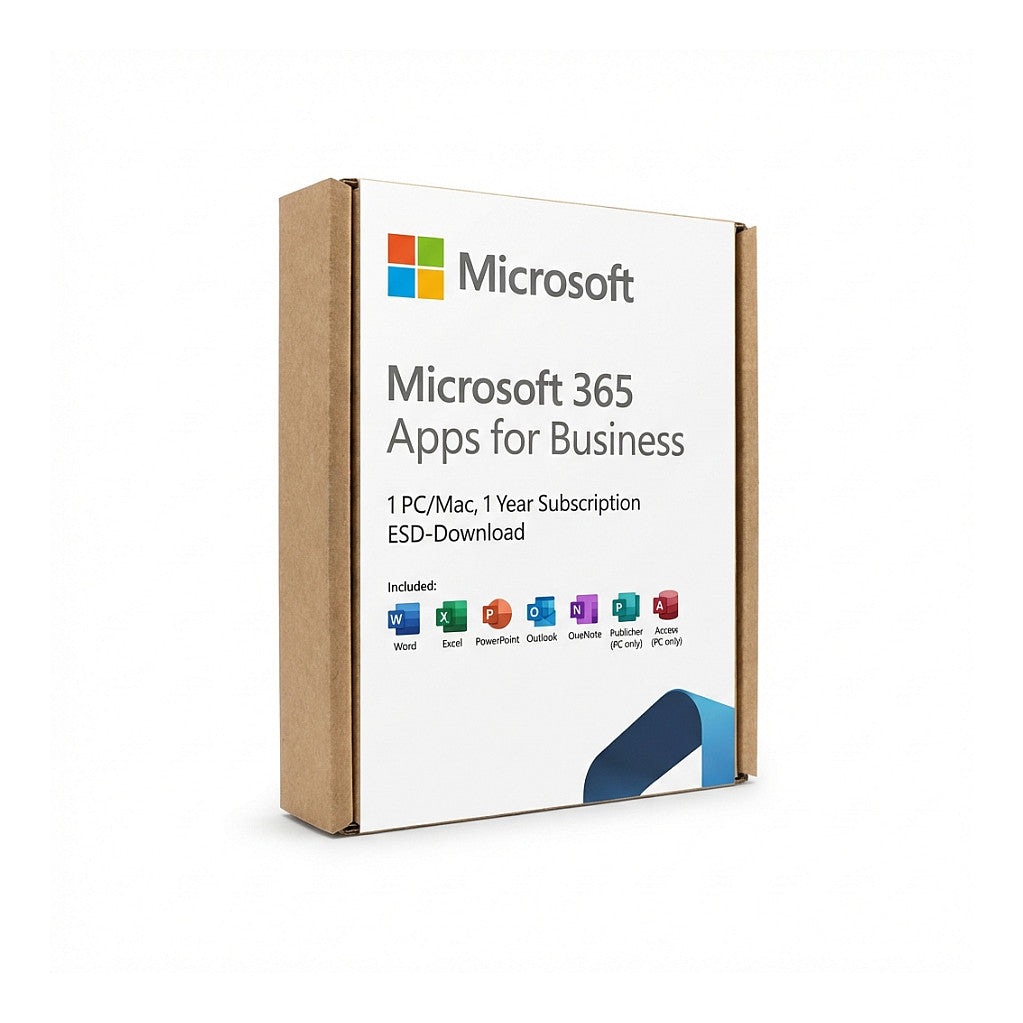 Microsoft 365 Apps for Business - 1 PC/MAC, 1 Year - ESD-Download