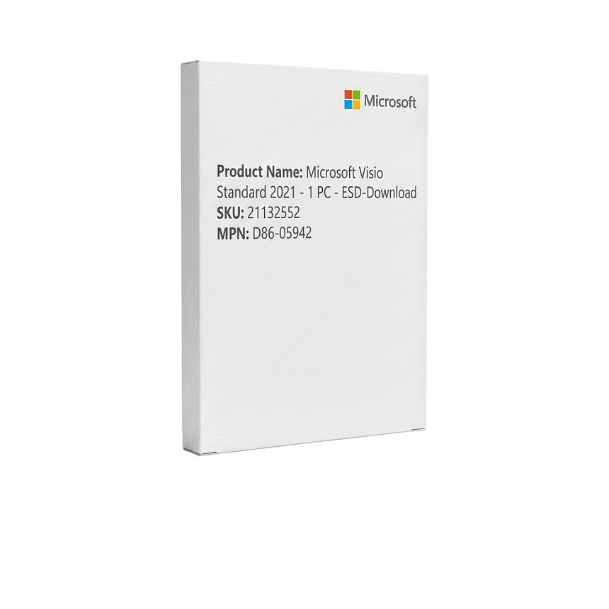 Microsoft Visio Standard 2021 - 1 PC - ESD-Download
