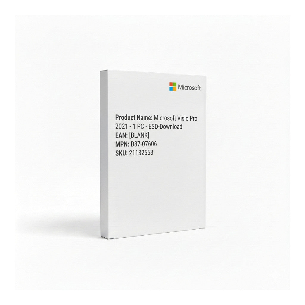 Microsoft Visio Pro 2021 - 1 PC - ESD-Download