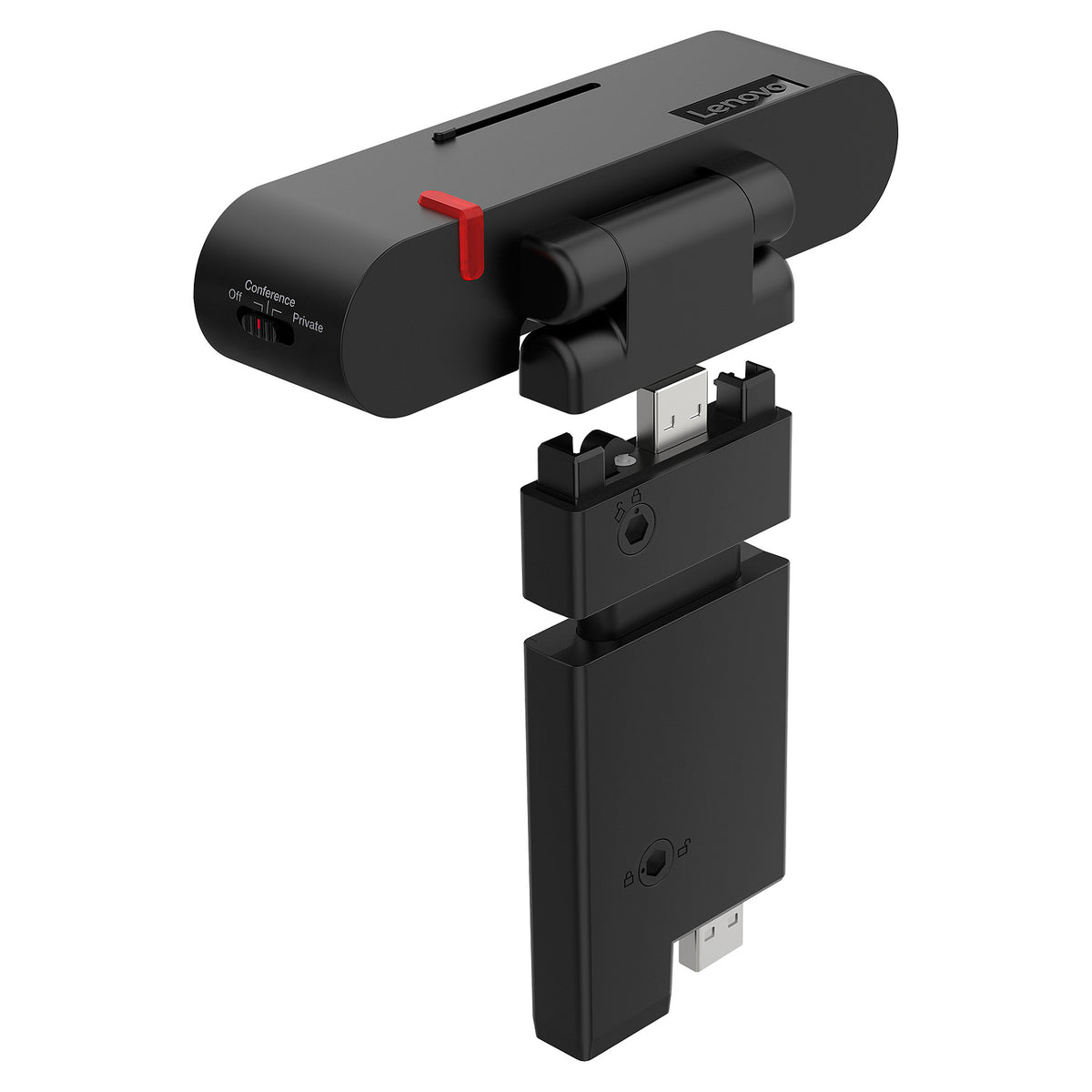 LENOVO ThinkVision MC60 S Monitor Webcam Short stack for P24h-30 P24q-30 T34w-30 P49w-30 Monitors