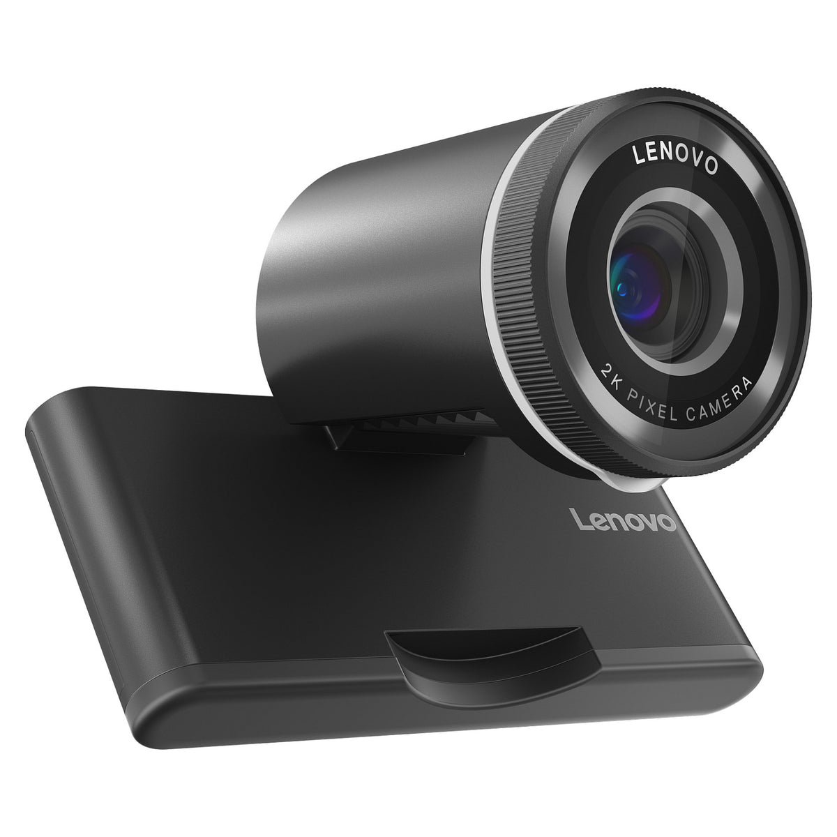 LENOVO QHD Webcam 2K Adjustable FOV90/78/65 Directional Microphone AutoFocus HDR AI Framing/Face USB-C/A 1.5m Detachable Cable