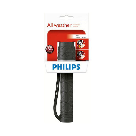 Philips LightLife Taschenlampe SFL3361/10 - Hand-Blinklicht - Schwarz - Gummi - 2.4 V - KPR104 - AA/LR6 Alkaline