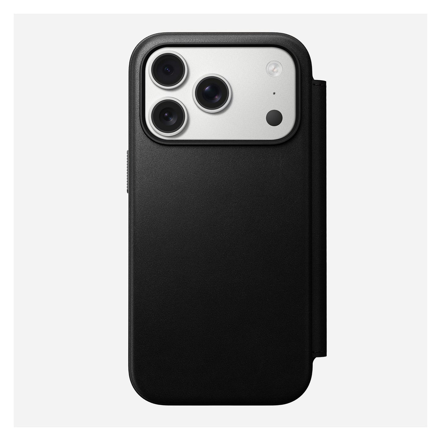 Nomad Modern Leather Folio iPhone 17 Pro Black