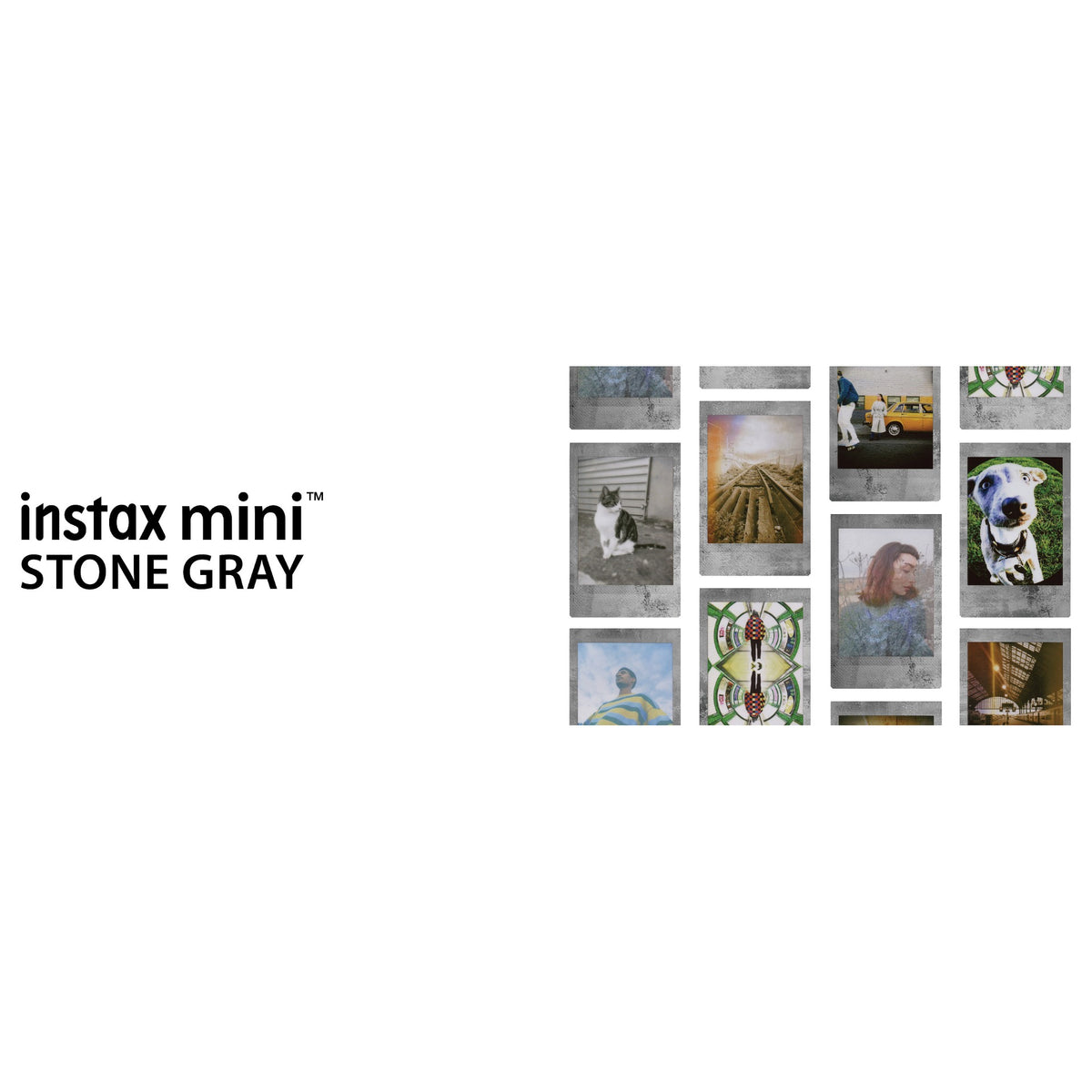 Fujifilm instax mini Film stone grey