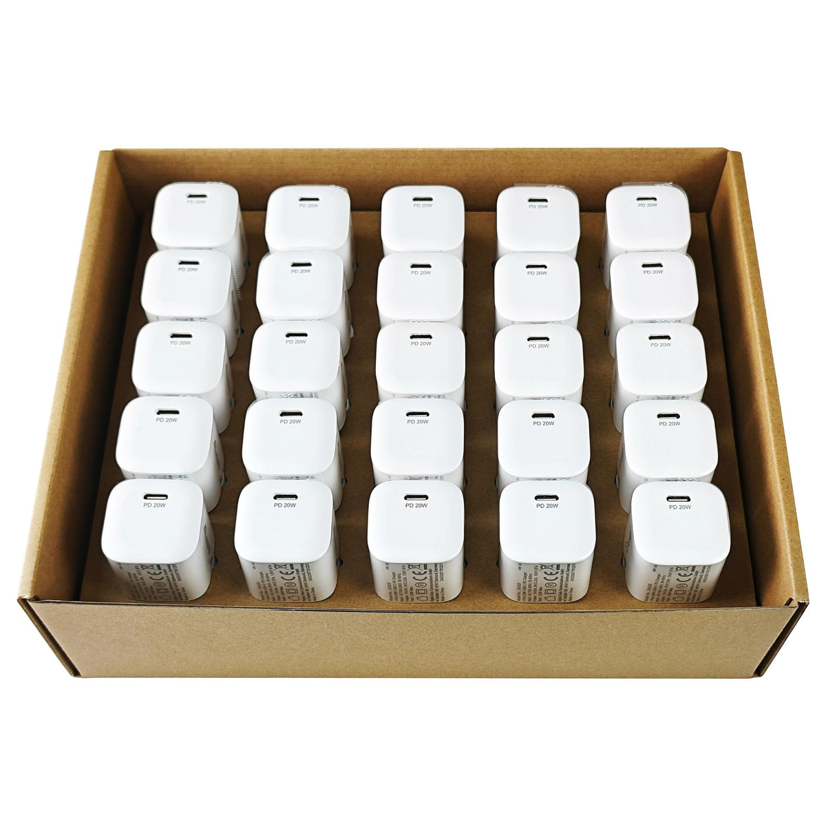 Equip Ladegerät 1Port USB-C PD3.0 25Stk 20W weiß