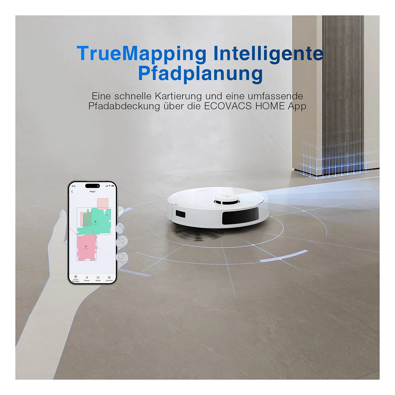Deebot Saugroboter N20 PLUS white