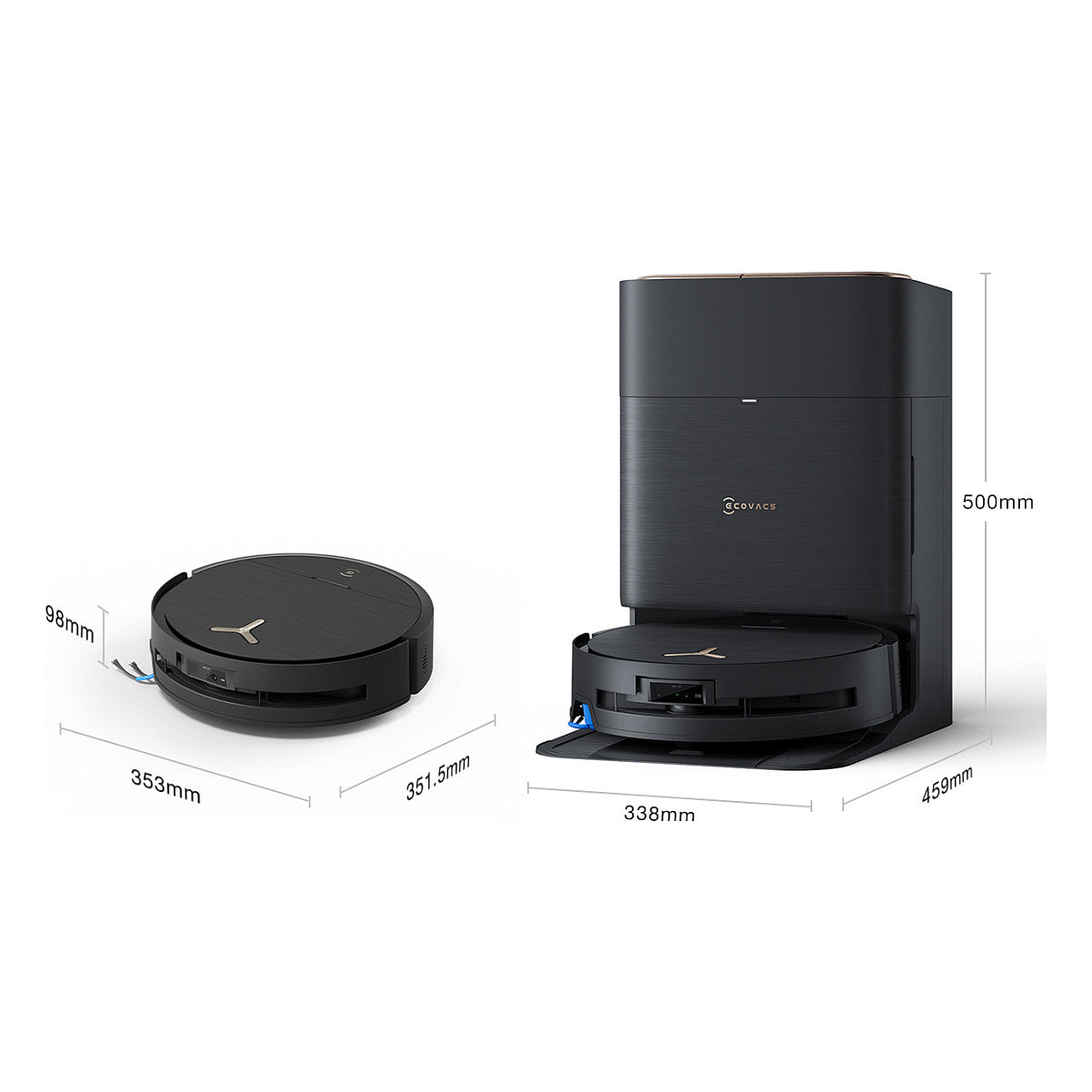 Deebot Saugroboter X9 PRO OMNI black