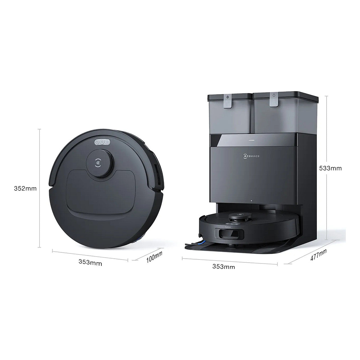 Deebot Saugroboter T30C (Gen2) black