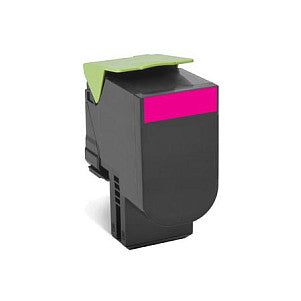 LEXMARK 802HME Toner magenta Standardkapazitt 3.000 Seiten 1er-Pack corporate