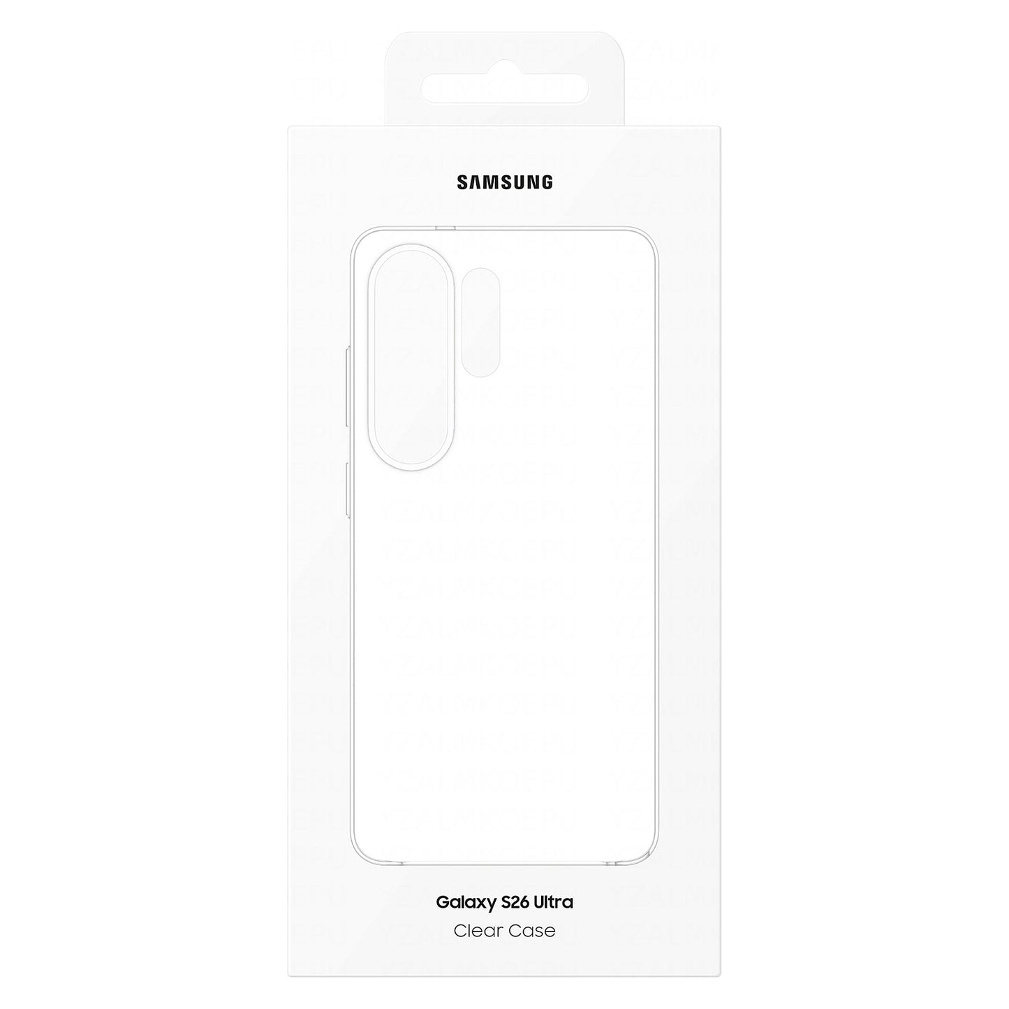 Samsung Clear Case Galaxy S26 Ultra, Transparency