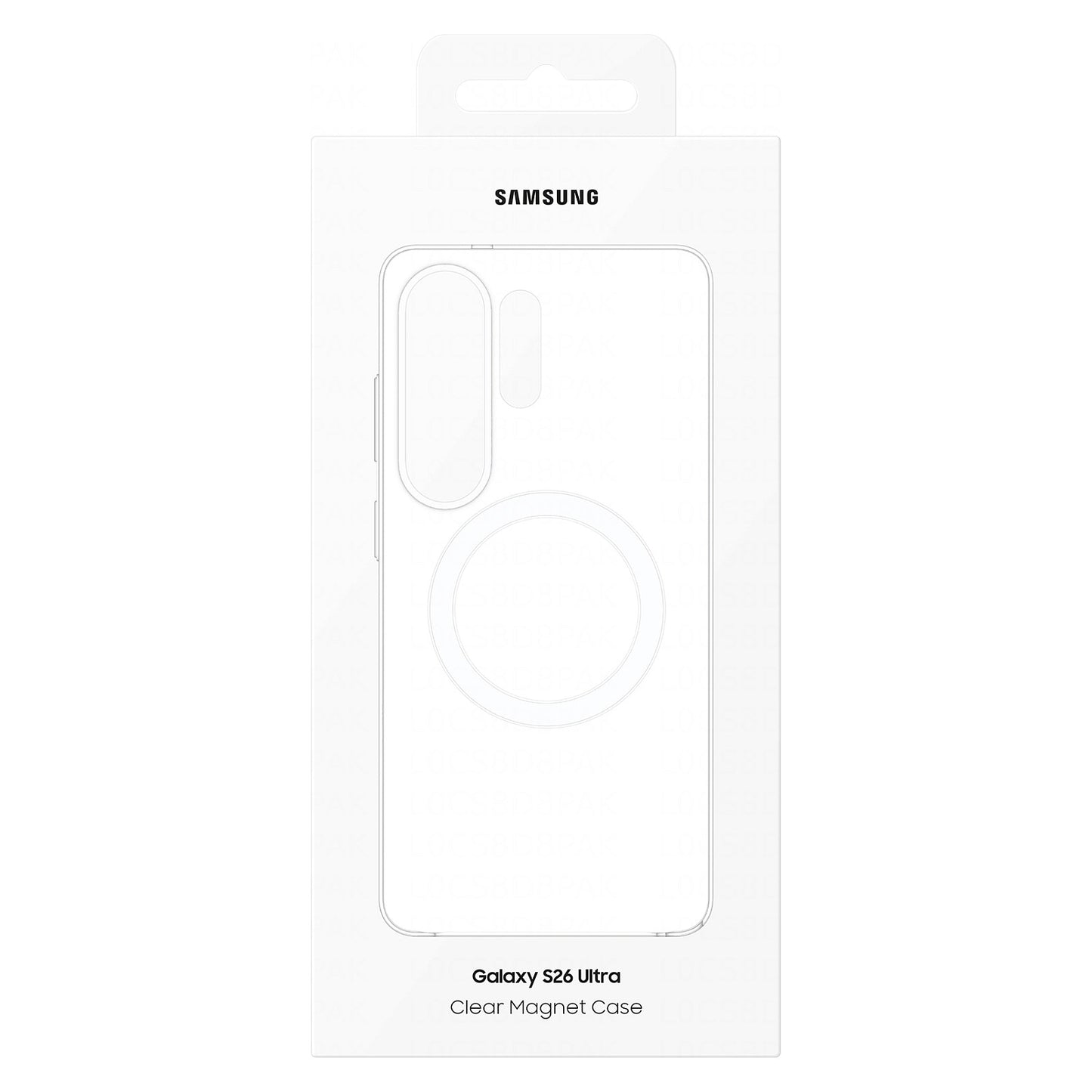 Samsung Clear Magnet Case Galaxy S26 Ultra, Transparency